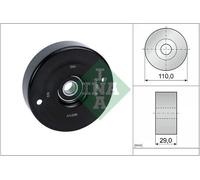 Puleggia tendicinghia, cinghia a V INA 531 0551 20