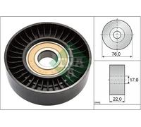 Rullo tenditore cinghia trapezoidale 531 0677 30 INA per MERCEDES-BENZ CLASSE A