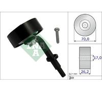 INA Rullo Tendicinghia BMW 531 0783 10 11287786881,11287807021,7786881 Puleggia Tendicinghia,Rullo tenditore, Cinghia Poly-V 7807021,11287786881