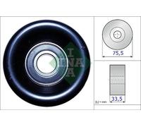 Rullo tenditore cinghia trapezoidale 531 0827 10 INA per HONDA CR-V II CR-V III