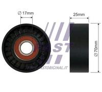 Rullo tenditore cinghia trapezoidale FT44551 FAST per FIAT PEUGEOT CITROËN IVECO