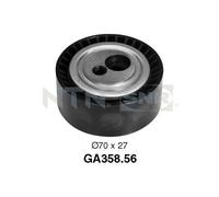 SNR GA358.56 Rullo tenditore, Cinghia Poly-V