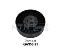 Rullo tenditore cinghia trapezoidale GA358.91 SNR per LANCIA ALFA ROMEO FIAT
