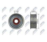 NTY Rullo tenditore, Cinghia Poly-V compatibile con NISSAN INFINITI RNK-NS-045