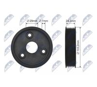 Rullo tenditore, Cinghia trapezoidale per RENAULT ESPACE LAGUNA MASTER