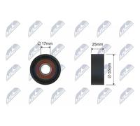 Rullo tenditore cinghia trapezoidale Plastica RNK-CT-009 NTY per FORD PEUGEOT