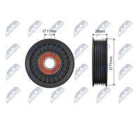 Rullo tenditore cinghia trapezoidale Plastica RNK-FR-060 NTY per FORD FOCUS II