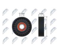 NTY RNK-KA-012 Rullo tenditore cinghia Poly-V