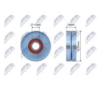 NTY Rullo tenditore, Cinghia Poly-V compatibile con AUDI VAG RNK-AU-074
