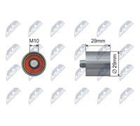 NTY RNK-AU-081 Rullo tenditore cinghia Poly-V