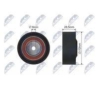 Rullo tenditore cinghia trapezoidale RNK-BM-023 NTY per BMW 7 8 5 5 Touring