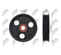NTY RNK-CT-049 Rullo tenditore cinghia Poly-V