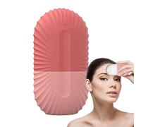 Rullo Terapeutico Di Ghiaccio Facciale, Silicone Morbido Non Tossico Rullo Di Ghiaccio Per Il Viso, Cubo Di Raffreddamento Riutilizzabile Per Il Viso, Mattina, Post Depilazione O After Sun