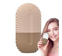 Rullo Terapeutico Di Ghiaccio Facciale, Silicone Morbido Non Tossico Rullo Di Ghiaccio Per Il Viso, Cubo Di Raffreddamento Riutilizzabile Per Il Viso, Mattina, Post Depilazione O After Sun