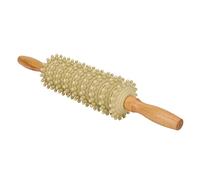 Rullo Terapeutico in Legno, Punti Trigger, Gamba Sottile, Rilascia Cellulite, Rullo per Massaggio della Fascia Dolorante