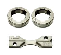 Rullo trainafilo ricambio KP1696-035S Set rulli trascinamento per più modelli saldatrice Set rulli trascinamento facile installazione