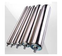 Rullo trasportatore di ricambio in acciaio inox, diametro da 6,1 cm a 2,5 cm, ideale per la lavorazione del legno industriale e ad alte prestazioni, perfetto per uso intensivo