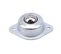 Rullo trasportatore girevole con cuscinetto a sfera in acciaio tondo orientabile per trasportatori per carrelli di piccole macchine Mobili e scaffalature Molto pratico e popolare Lovely and attractive