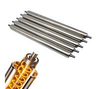 Rullo trasportatore Rulli Di Ricambio Per Supporto Per Rulli Trasportatori Industriali Confezione Da 5, Per Seghe Da Banco, Officina O Movimentazione Di Materiali(Dia 2"/50mm,L 32in/812mm)