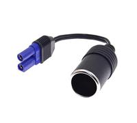Ruluti Universal Ec5 Cigarette Lighter Socket Adapter Connector for 12v Car Battery Booster Car Jump Starter