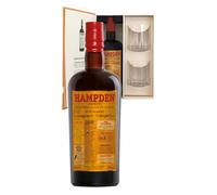 RUM HAMPDEN ESTATE HLCF Classic Overproof + 2 Bicchieri da Rum - Cofanetto da Collezione Hampden - Vol. 60% 70cl