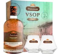 Rum Pack Damoiseau Vsop + 2 Bicchieri cl.70