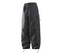 RUMAOZIA Pantaloni cargo da uomo, pantaloni sportivi per l'autunno, casual, per il tempo libero, invernali, Hip Hop Y2K, pantaloni da jogging Streetwear a gamba larga, pantaloni lunghi con elastico, P
