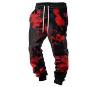 RUMAOZIA Pantaloni vichinghi, da uomo, pantaloni vichinghi, pantaloni sportivi da uomo, mito nordico, pantaloni hip hop, pantaloni per il tempo libero, pantaloni da allenamento, per cosplay, costume