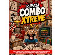 RUMAZA COMBO - Volumen 1: Primer Contacto (Misión 001): Libro de pasatiempos mixtos para adultos: sudokus, sopas de letras, cruzadas, laberintos, ... en 3 zonas, con soluciones al final.