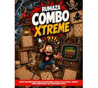 RUMAZA COMBO - Volumen 8: Montaña Normalizada (Misión 008): Libro de pasatiempos mixtos para adultos con sudokus, sopa de letras, cruzadas, ... hidato y más, con soluciones al final