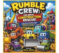 RUMBLE CREW: THE GREAT CONSTRUCTION RESCUE!: A Big, Busy Adventure About Teamwork, Courage, and Getting the Job Done| Construction Vehicles| Trucks| Teamwork| Friendship| Perfect for ages 3-7