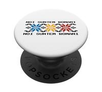 Rumeno Noi Suntem Romani Tradizionale Rumeno Danza Hora PopSockets PopGrip Adesivo