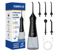 RUMFFLYE Idropulsore Dentale Portatile Irrigatore Orale Professionale Water