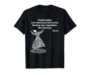 Rumi citazioni,poesie,magliette artistiche per uomini e donne Maglietta