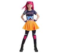 Rumi Costume Koreanpop Demon Hunters Kpop for Girls K Pop Demon Hunters Girls Rumi Set Singers Matching Outfit (RumiKpop-D, 140)
