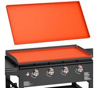 Rumlick Tappetino in silicone per piastra Blackstone, 91,4 cm, copertura per piastra in silicone resistente per uso alimentare, copertura protettiva per tutto l'anno per accessori in pietra nera