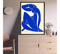 Rumlly Famoso Blu Nudo Arte di Henri Matisse Dipinti su Tela Poster e Stampe Astratta Wall Art Picture for Living Room Decor 70x100cm Senza Cornice