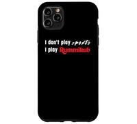 Rummikub - Maglietta "I Don't Play Sports I Play Rummikub Custodia per iPhone 11 Pro Max