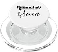Rummikub Queen (White Script) Logo PopSockets PopGrip per MagSafe