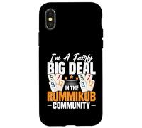 Rummikub Tiles Game Player A Big Deal King Rummikub Custodia per iPhone X/XS