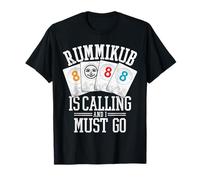 Rummikub Tiles Joker King Queen Player chiama Rummikub Maglietta