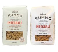 Rummo Pasta Integrale Confezione Prova, 4 diversi tipi di pasta integrale,Pasta Italiana 5x500g