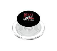 Rummy Night prepararsi a perdere divertenti giochi di carte un giocatore di ramino PopSockets PopGrip per MagSafe