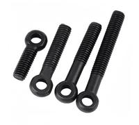 Rummyluck M16x120mm Bulloni ad Occhiello Golfari Bullone per Sollevamento Vite ad Anello in Acciaio al Carbonio 2 Pezzi