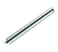 Rumold 150KE/1/30 Architekt 1 Righello triangolare Plastica Bianco 30 cm