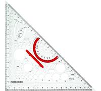 Rumold 354210 Triangolo Techno metallo, Trasparente