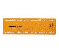 RUMOLD 89200 - Stencil per scritte, altezza scritta: 0,35 mm e 0,5 mm