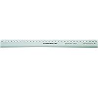 Rumold 938.103 - Righello da taglio in alluminio con bordo in acciaio, antiscivolo, lunghezza 30 cm