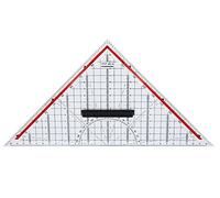 Rumold TZ e Geometria rettangolo/1158 32,5 cm, Plastica Trasparente