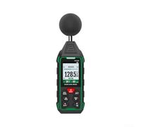 Rumore Decibel Meter ABS Housing Risposta veloce | Gamma 30-130 dB, precisione ± 1,5 dB, modalità ponderate A/C, sensore microfono a condensatore, display retroilluminato